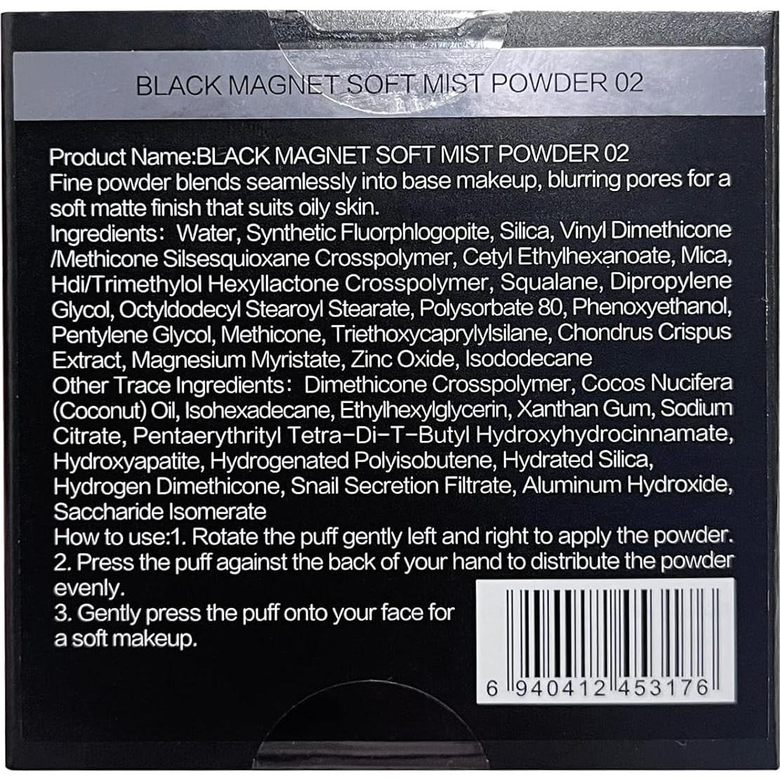 Polvo Compacto Presionado CARSLAN Translúcido 7.94g - Control Aceite 24H