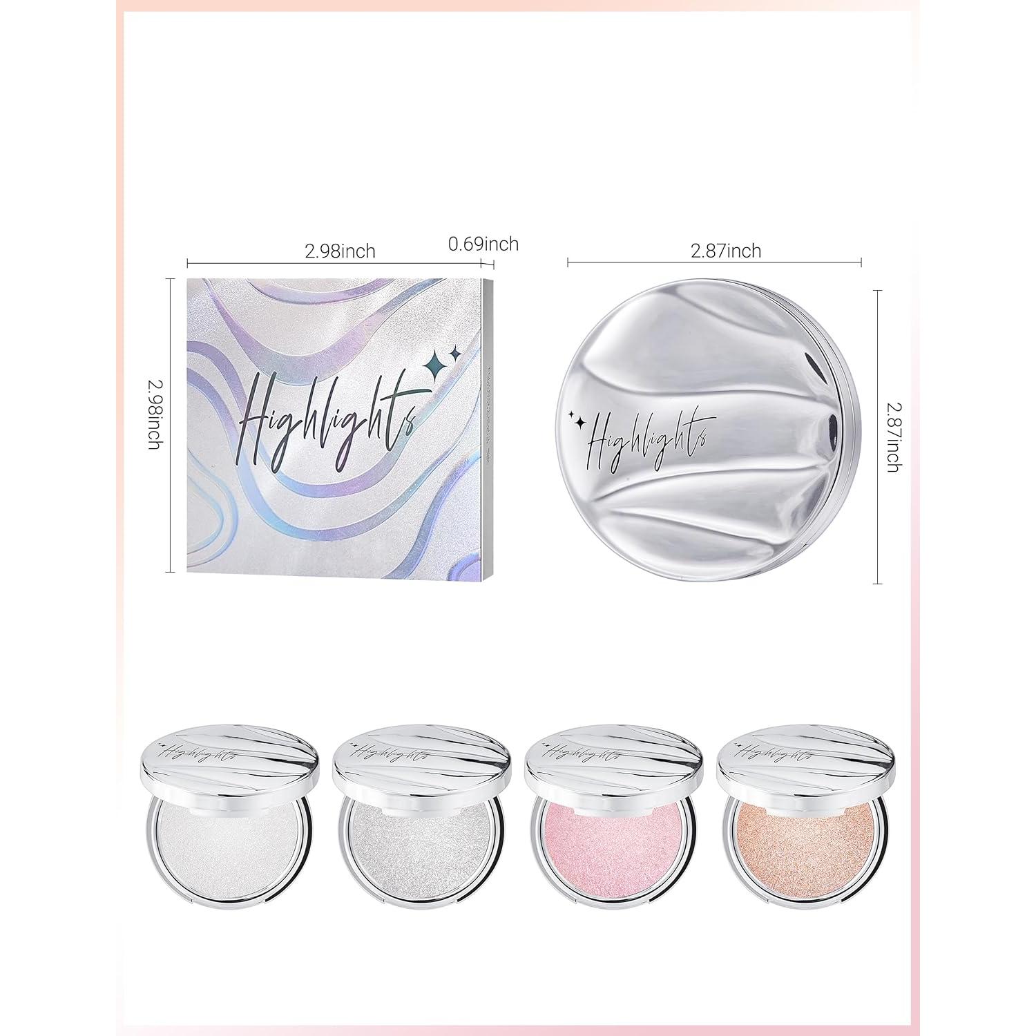 Iluminador Facial Erinde Shimmer 02 Galactic Shimmer 70g