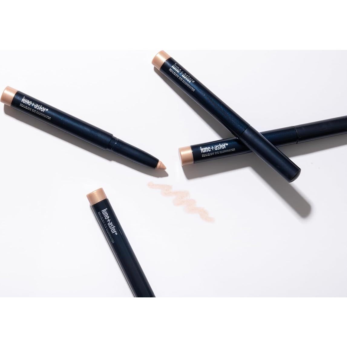 Iluminador de Ojos Lune+Aster RealGlow Champagne Vegano 17.86g