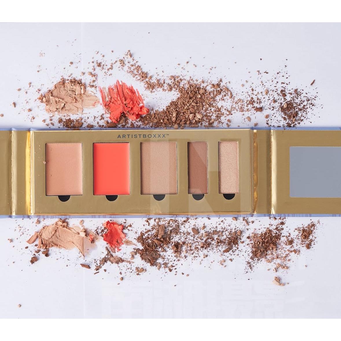 Paleta de Maquillaje Hamptons Polish & Glowww - 5 Piezas Vegana