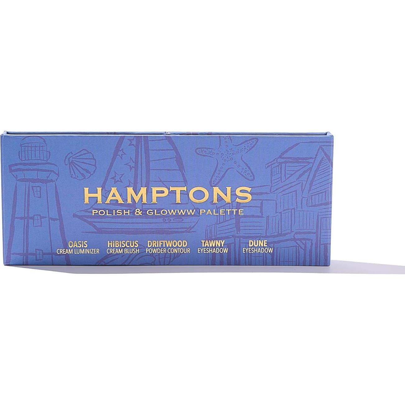 Paleta de Maquillaje Hamptons Polish & Glowww - 5 Piezas Vegana