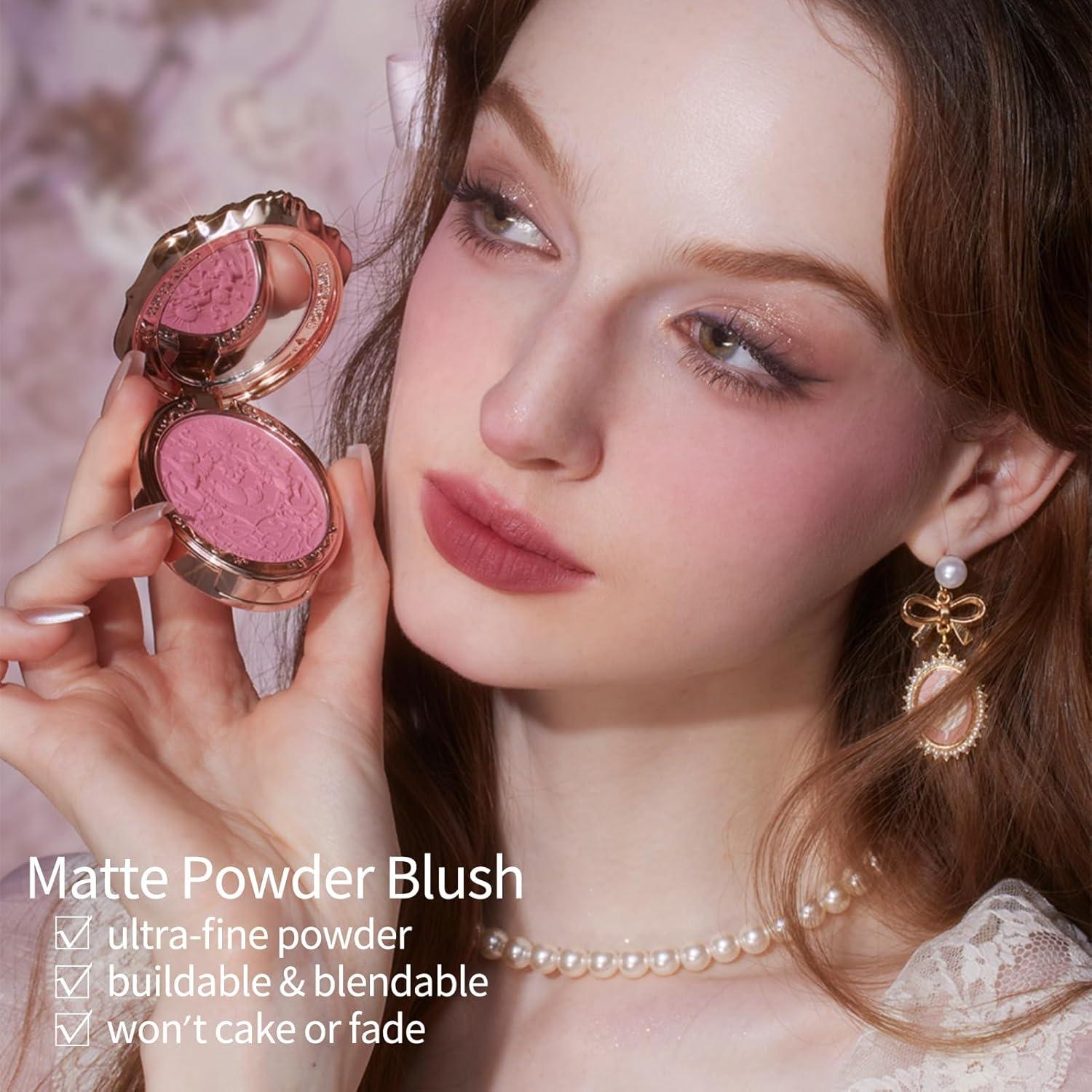 Rubor en Polvo Flower Knows 05 Frambuesa María 5g Mate