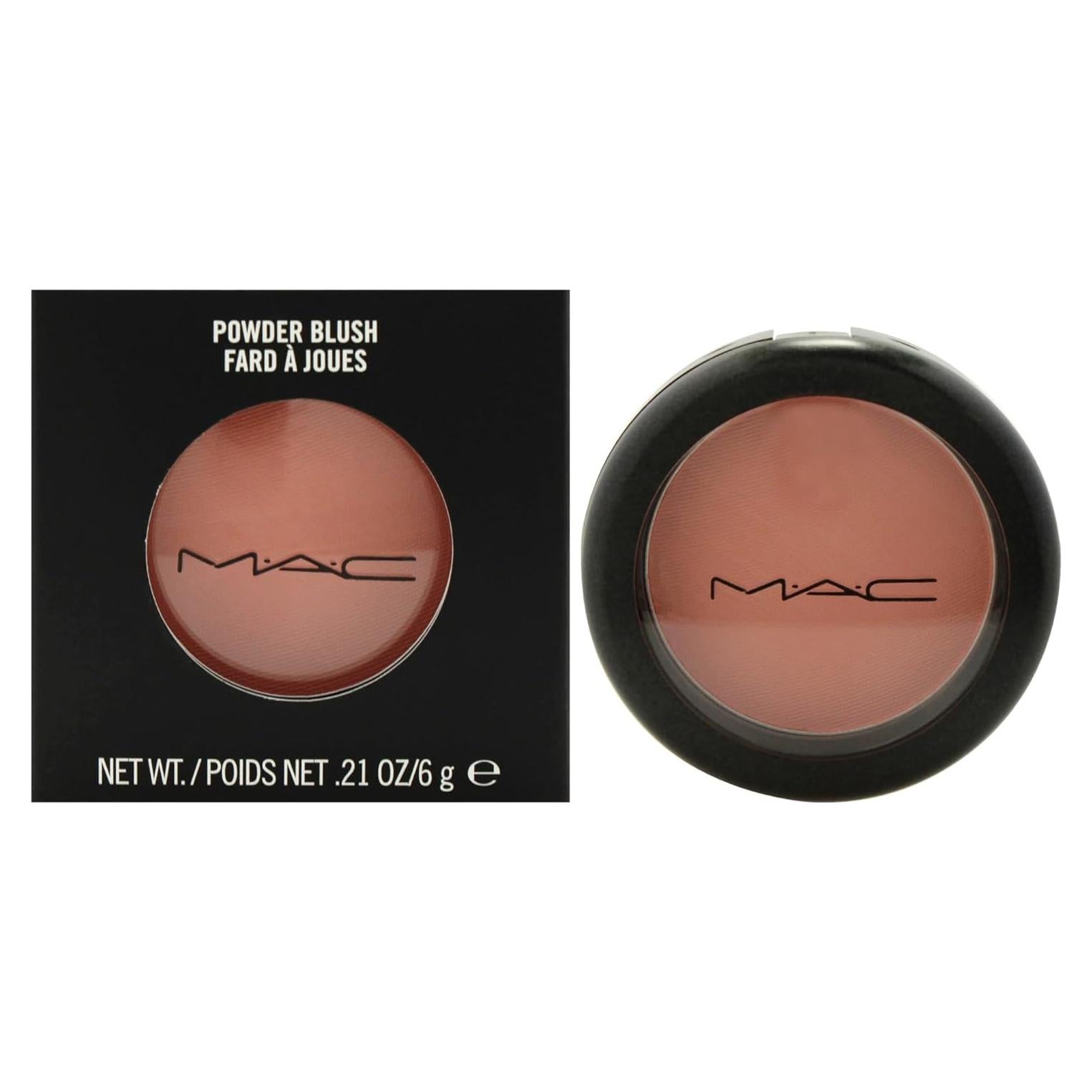 Rubor en Polvo MAC Melba 5.97 g - Acabado Natural