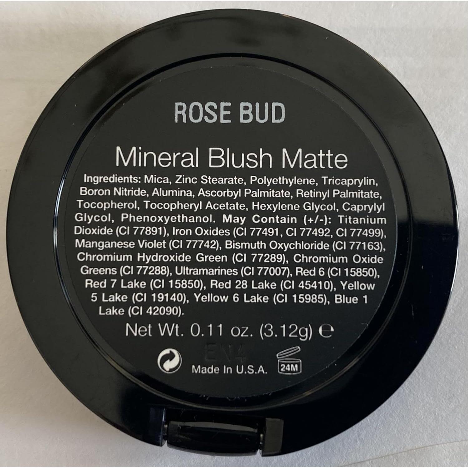Rubor Mineral Mate Jolie 3.4g Capullo de Rosa Hipoalergénico