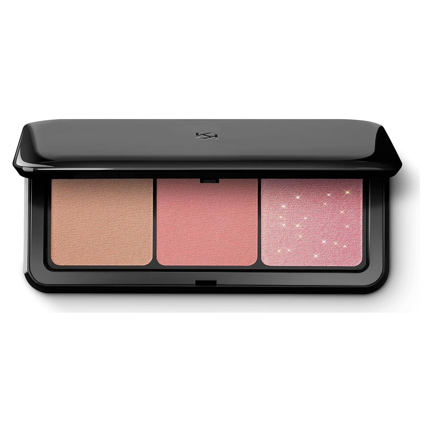 Paleta de Rubor y Bronceador KIKO Milano 3 en 1 Mate y Metálico