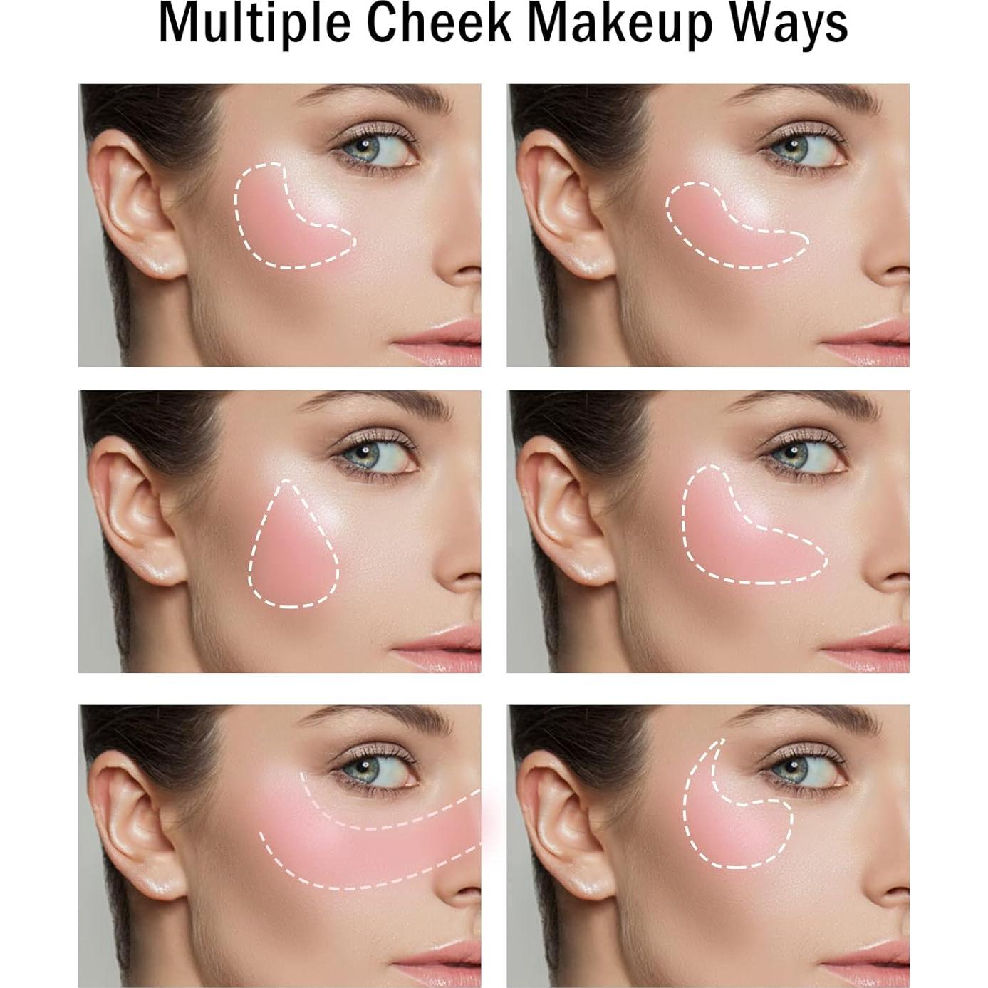 Rubor en Polvo Boobeen C02 - 9.92g, Larga Duración y Fácil Aplicación