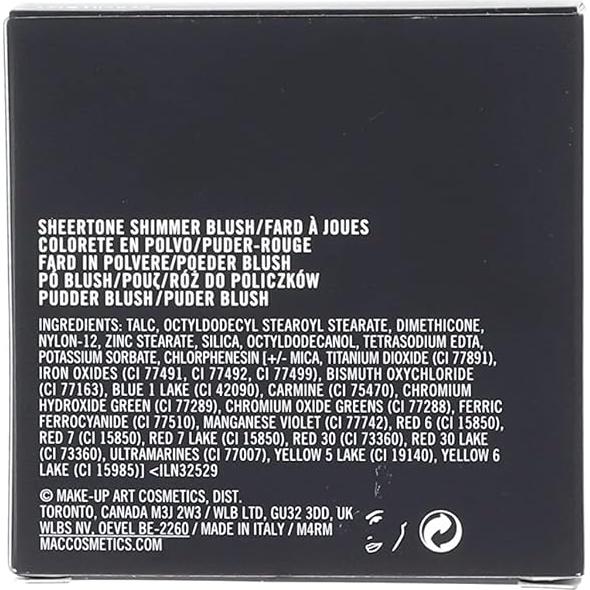 Rubor MAC Sheertone Shimmer Peachtwist 6.3x6.2 cm