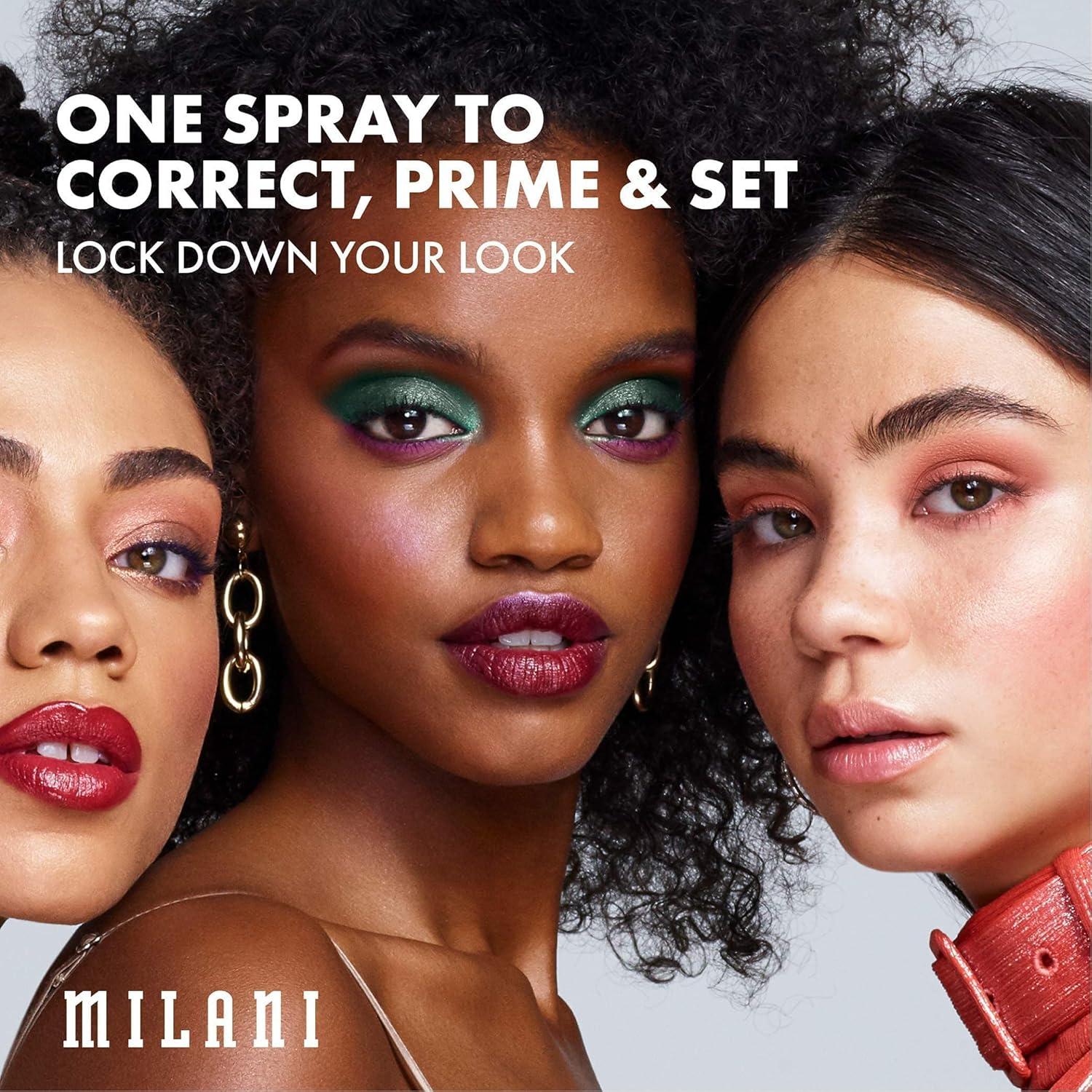 Spray Fijador Milani Make It Dewy + Rubor Horneado Bronze
