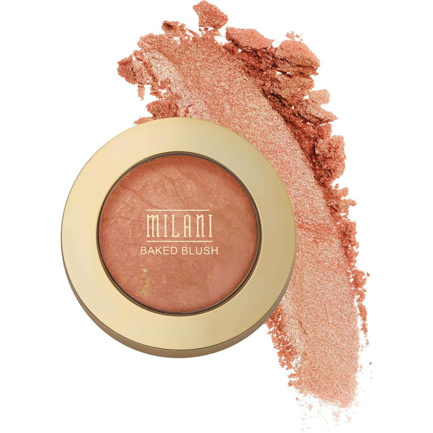 Spray Fijador Milani Make It Dewy + Rubor Horneado Bronze