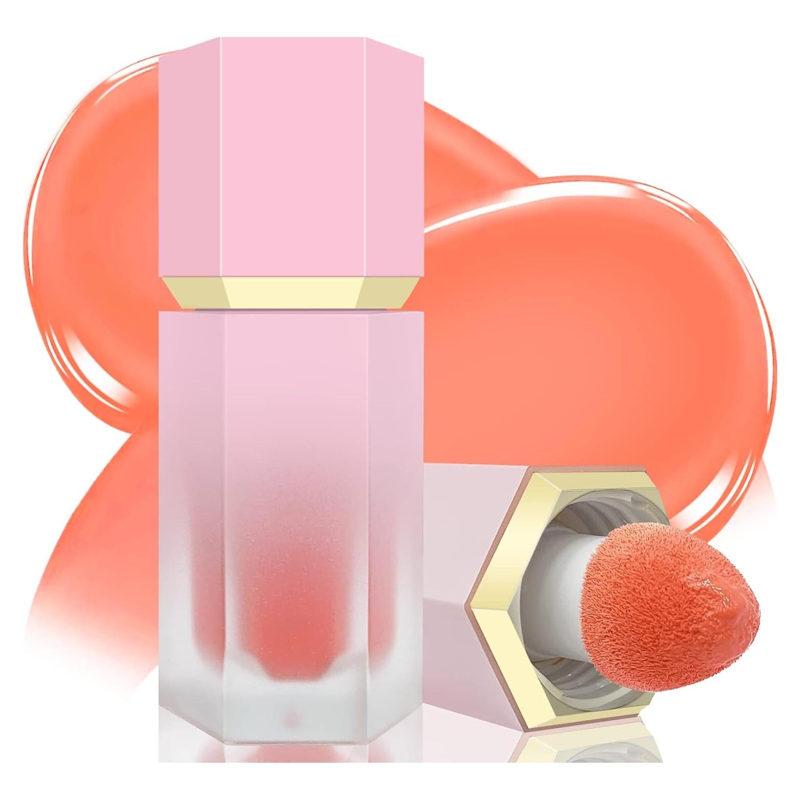 Rubor Líquido de Crema BEFIVECOK #06 CHEERY-Pink Melocotón 7g