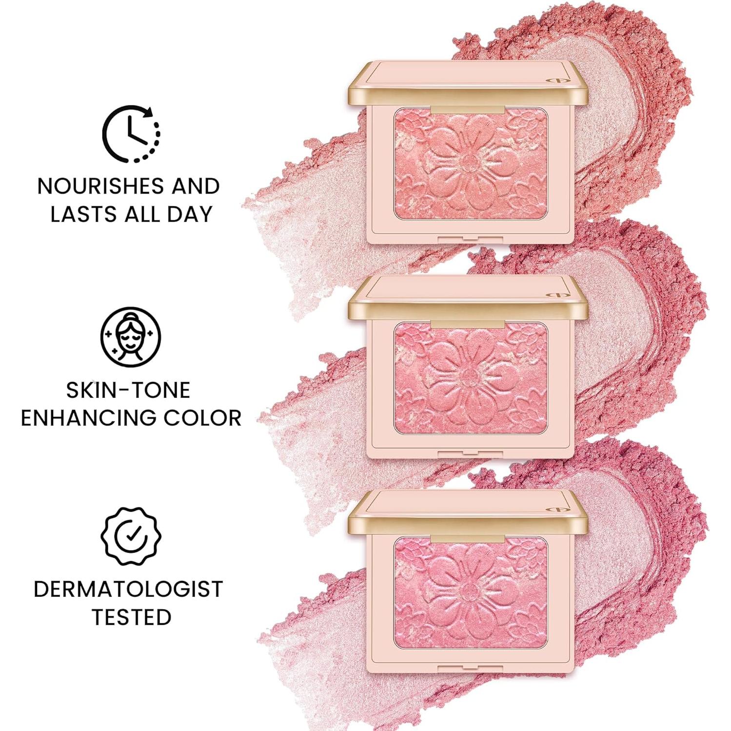 Rubor Mate Compacto Unusual Beauty 01 - Larga Duración