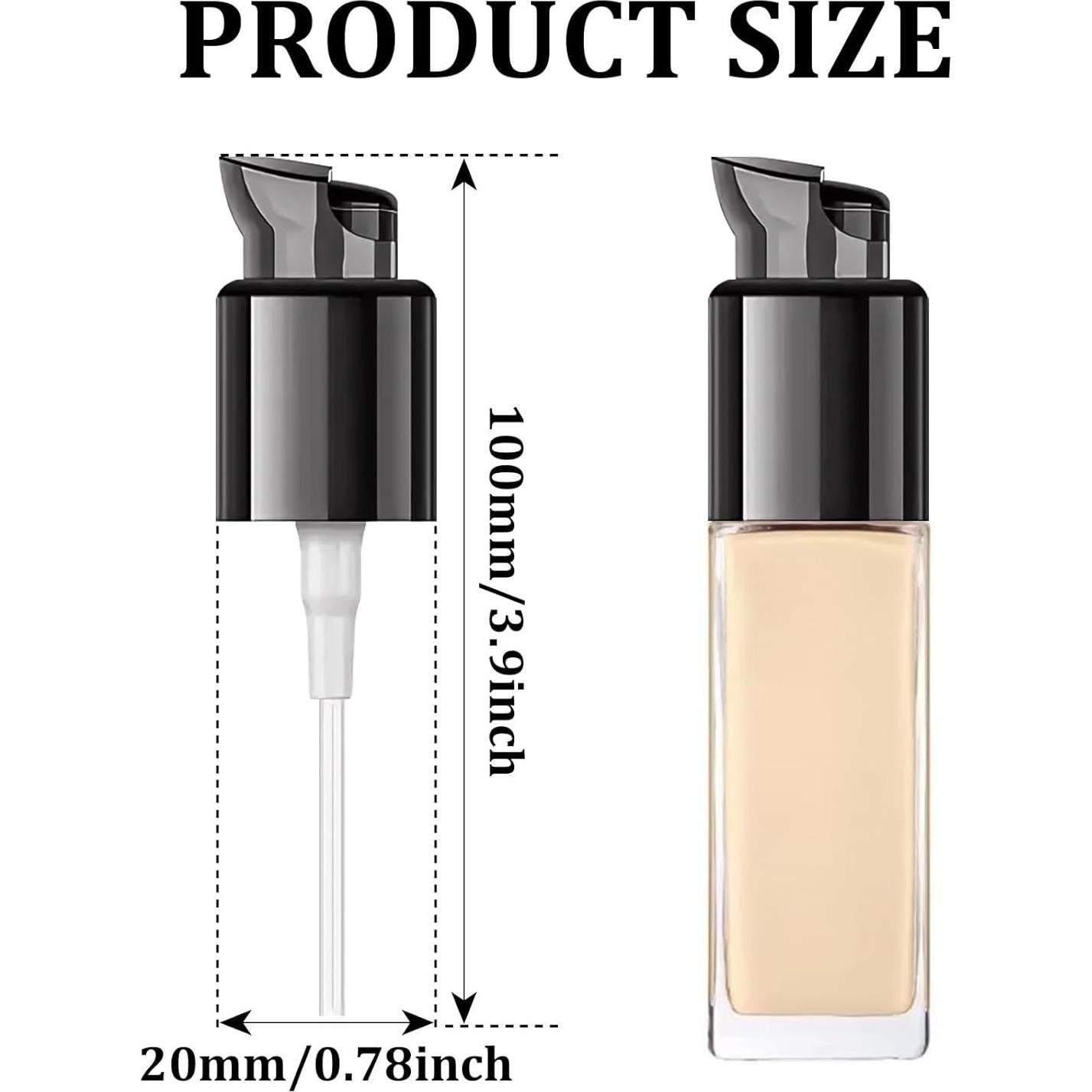 Bomba de Base de Reemplazo BDFDSJ para Maquillaje 2PCS