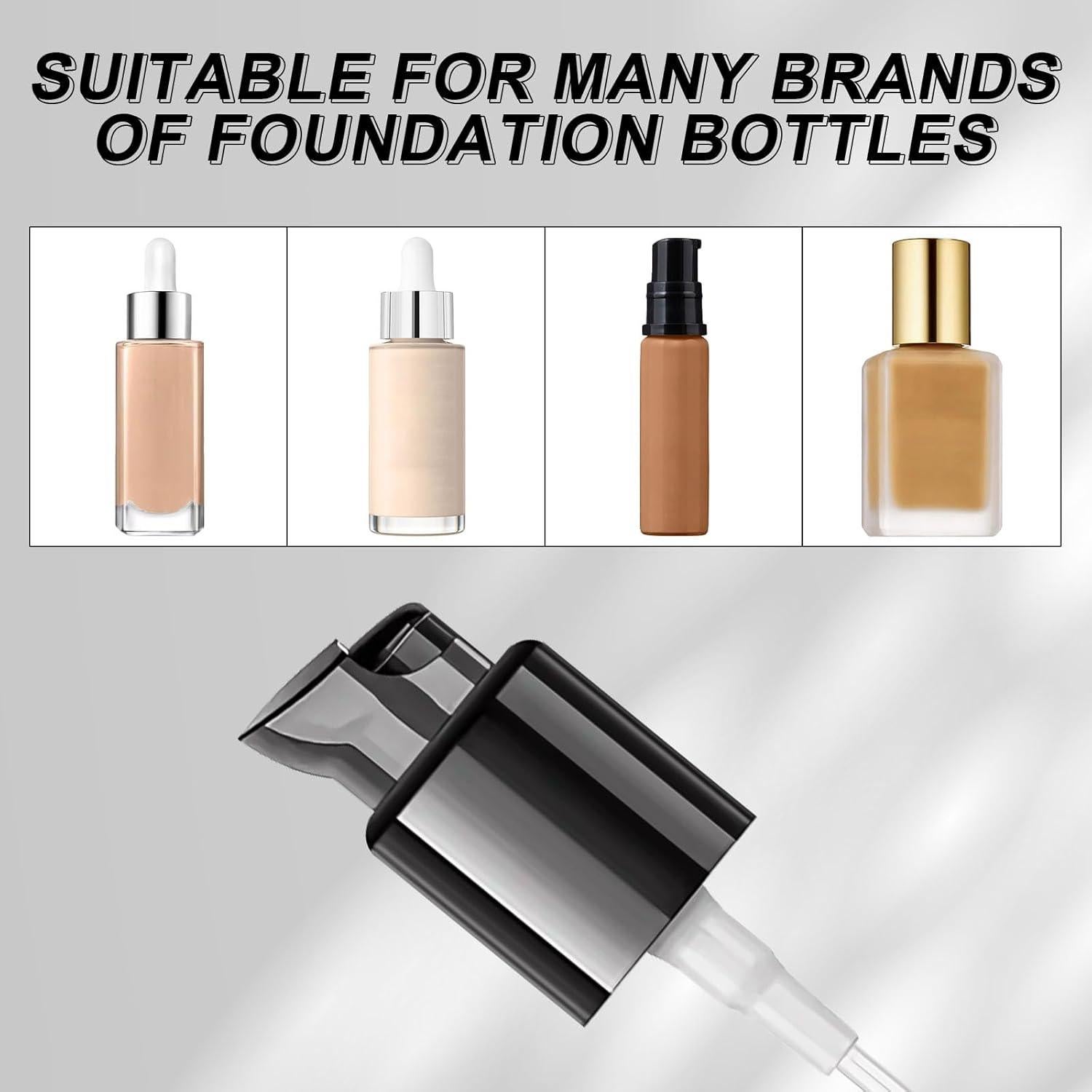 Bomba de Base de Reemplazo BDFDSJ para Maquillaje 2PCS