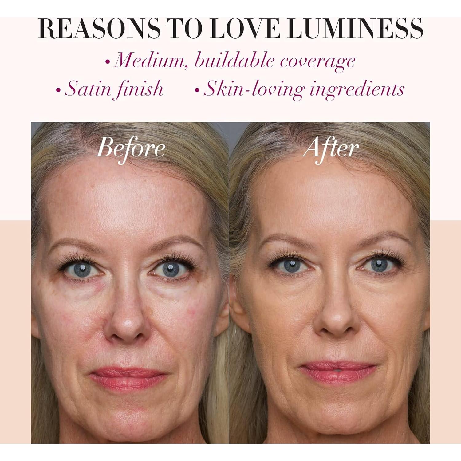 Spray de Base de Aire LUMINESS 59ml - Hidratante Claro Medio