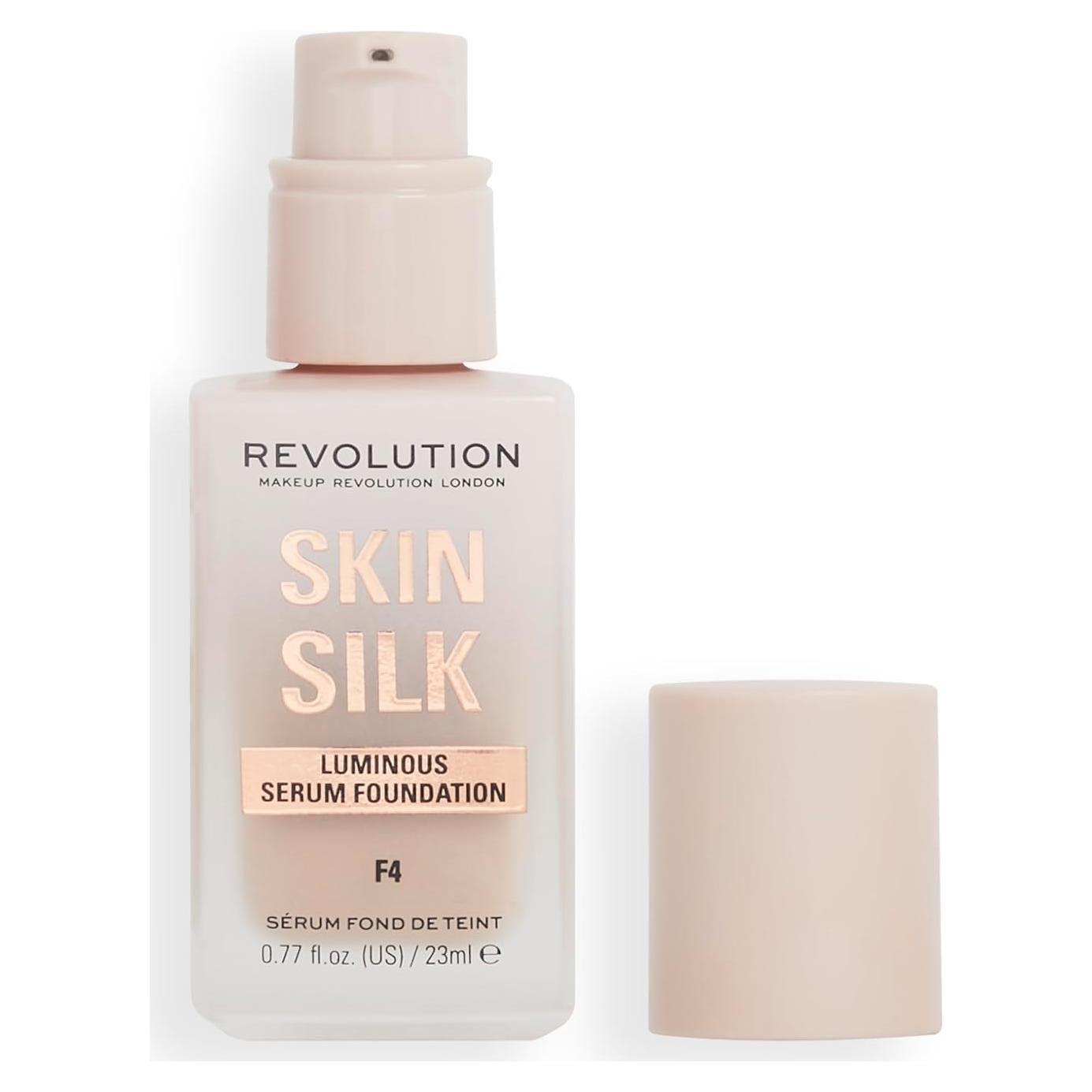 Suero Base de Seda Revolución 22.8 ml Tono F4 Piel Clara