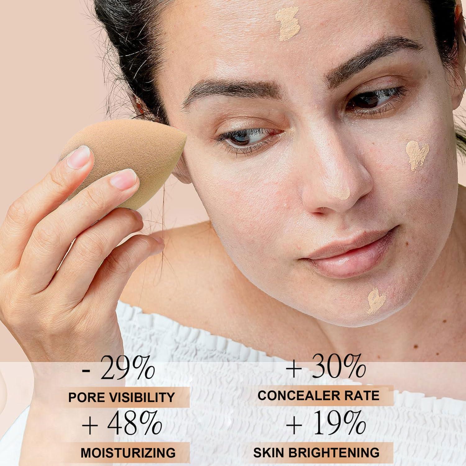 Spray de Maquillaje Topcent 66.96g Base Larga Duración Nude