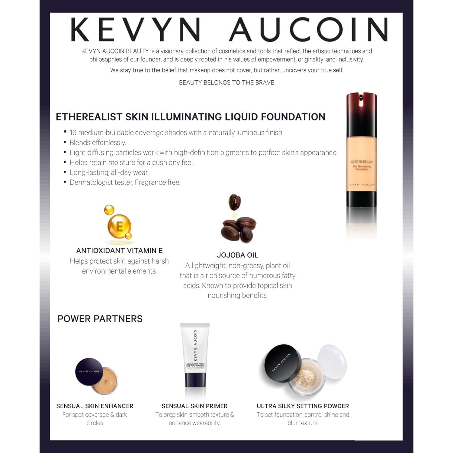 Base de Maquillaje Kevyn Aucoin Iluminadora 1 Cuenta EF 14