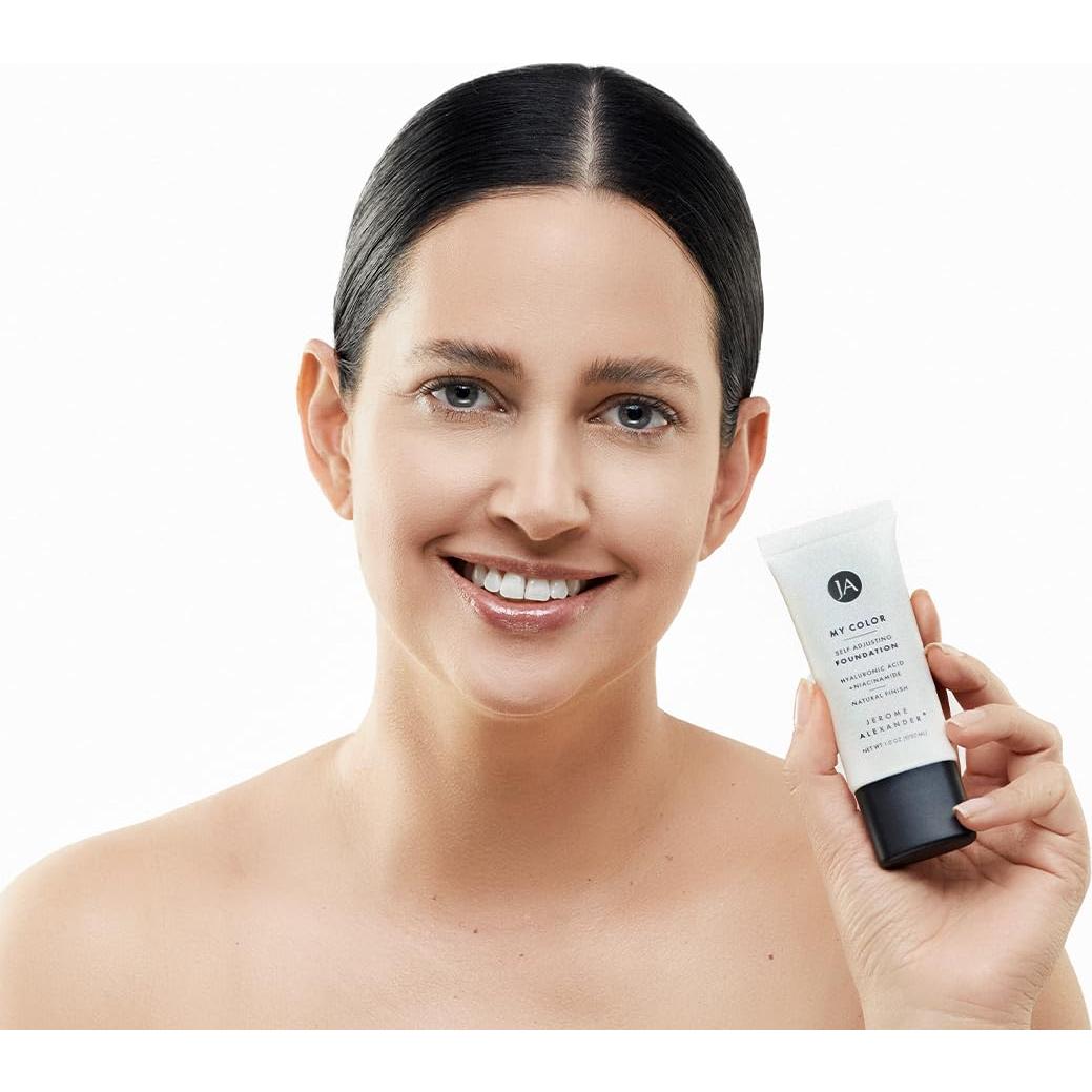 Base de Maquillaje Jerome Alexander 3 Piezas Ajuste Automático Medio