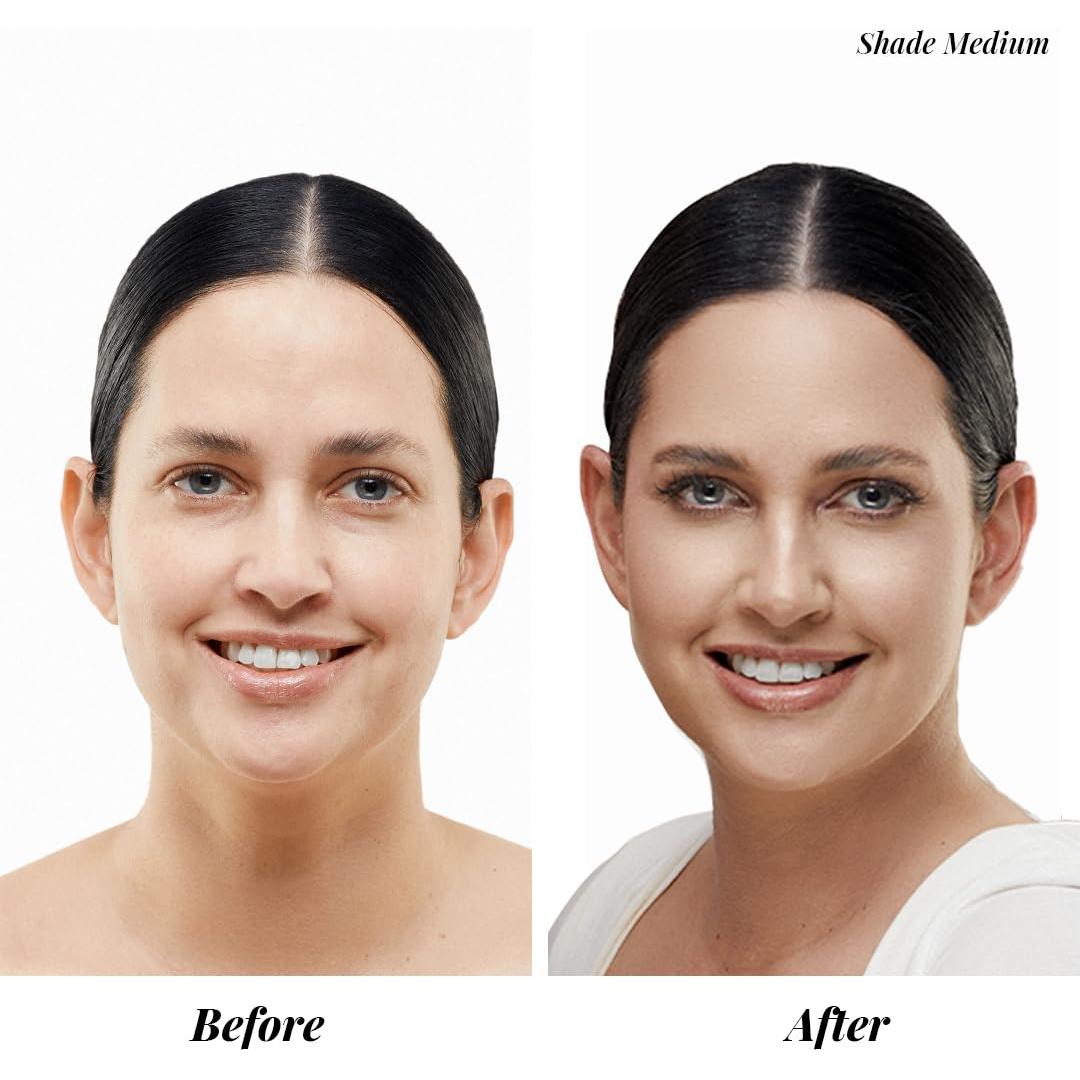 Base de Maquillaje Jerome Alexander 3 Piezas Ajuste Automático Medio