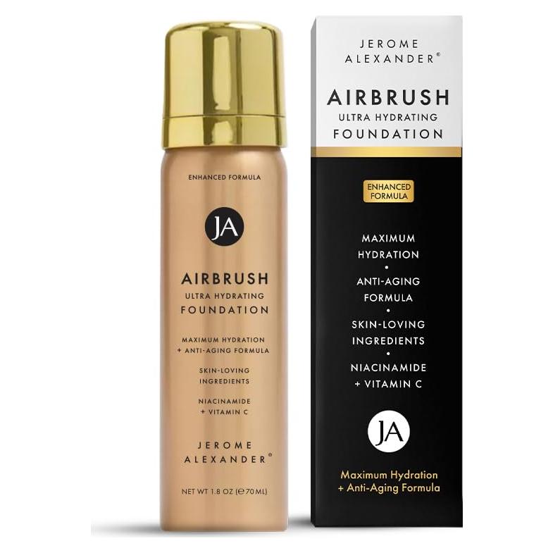 Base de Aerógrafo Ultra Hidratante Jerome Alexander - Color Medio