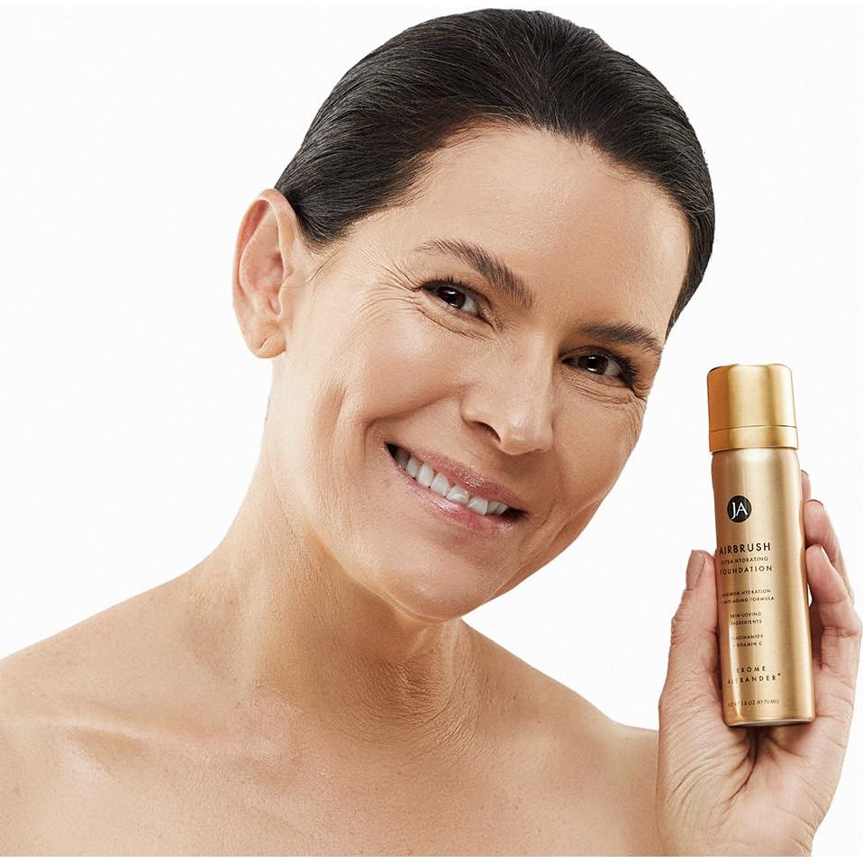 Base de Aerógrafo Ultra Hidratante Jerome Alexander - Color Medio