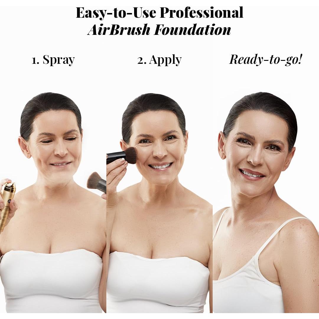 Base de Aerógrafo Ultra Hidratante Jerome Alexander - Color Medio