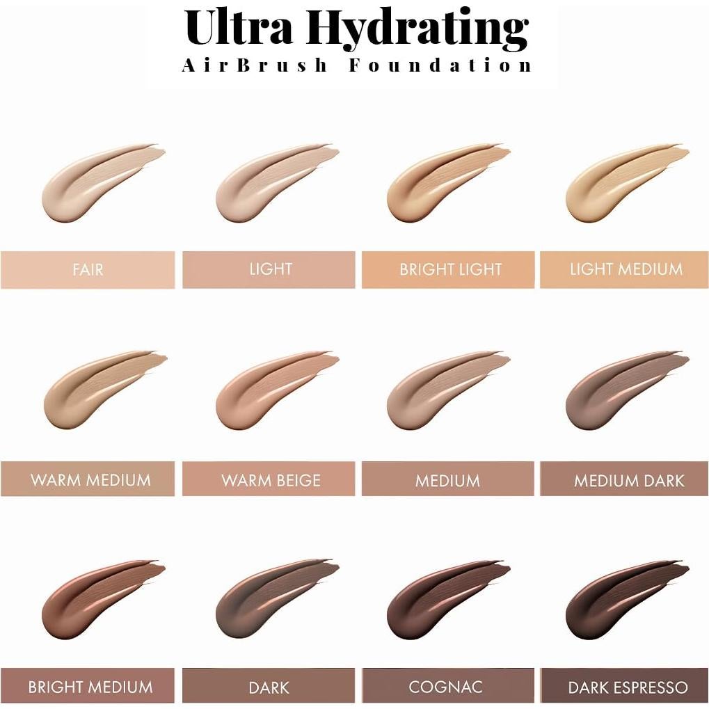 Base de Aerógrafo Ultra Hidratante Jerome Alexander - Color Medio