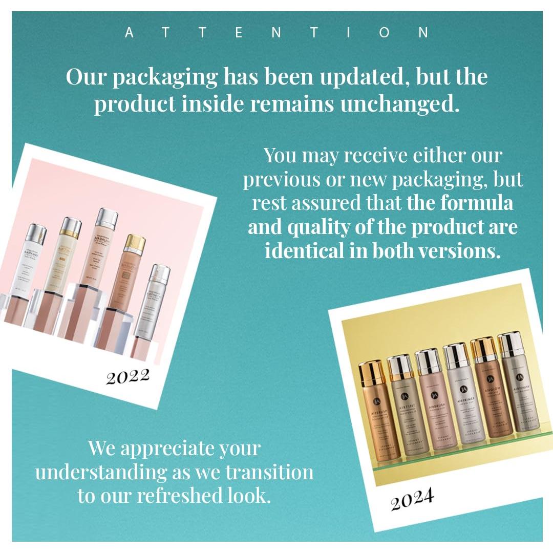 Juego de Base AirBrush Jerome Alexander - Set 3 Piezas con Primer y Brochas