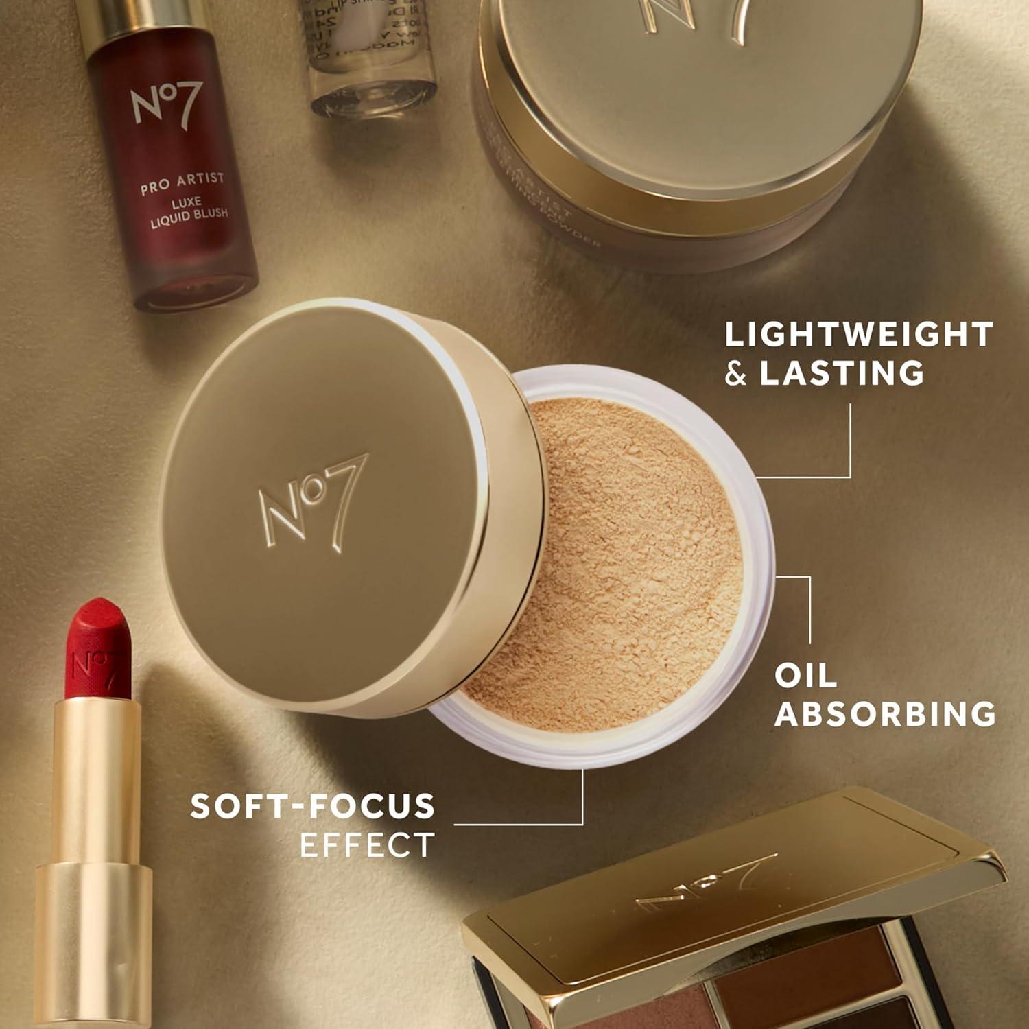 Polvo Suelto Fijador No7 Pro Artist 26.9 g - Translúcido