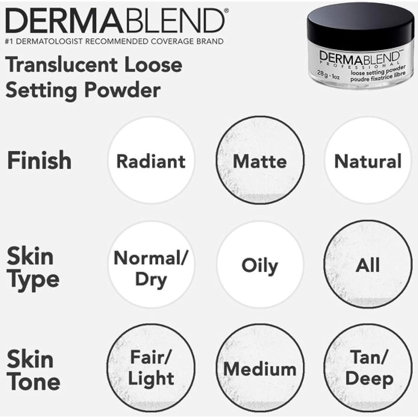 Polvo Suelto Fijador Dermablend Translúcido 28.35g