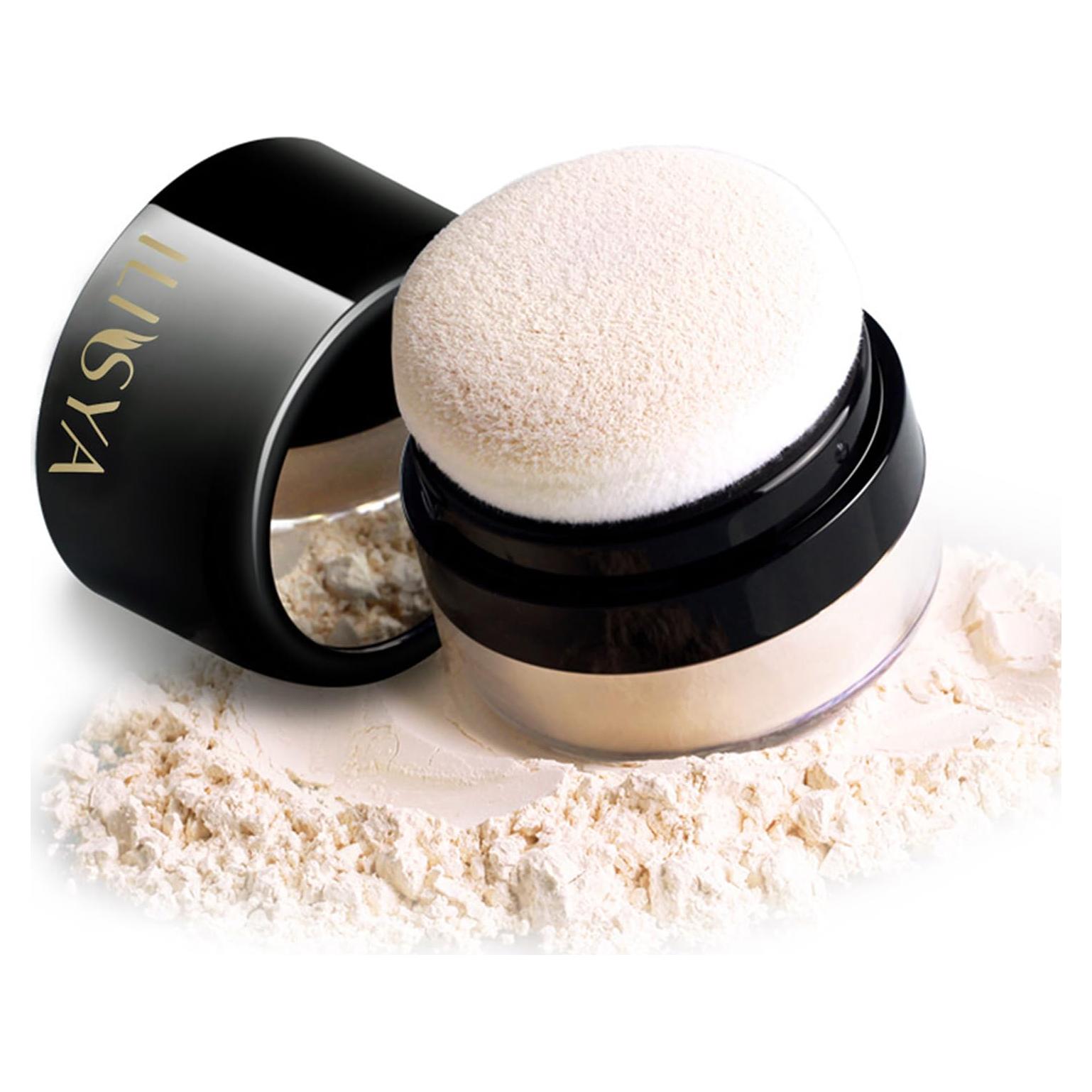 Polvo Fijador ILISYA Marfil Claro 8g Acabado Mate Impermeable