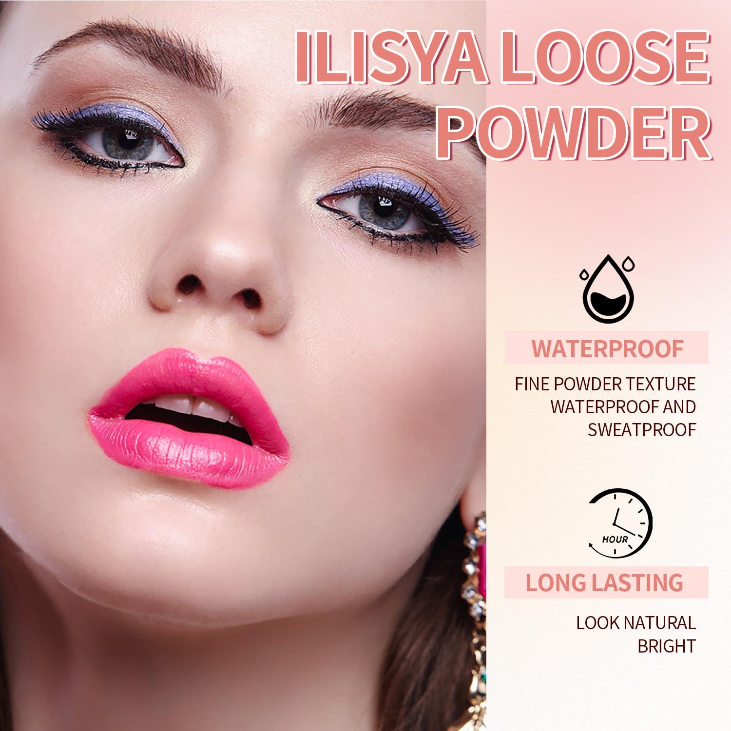 Polvo Fijador ILISYA Marfil Claro 8g Acabado Mate Impermeable