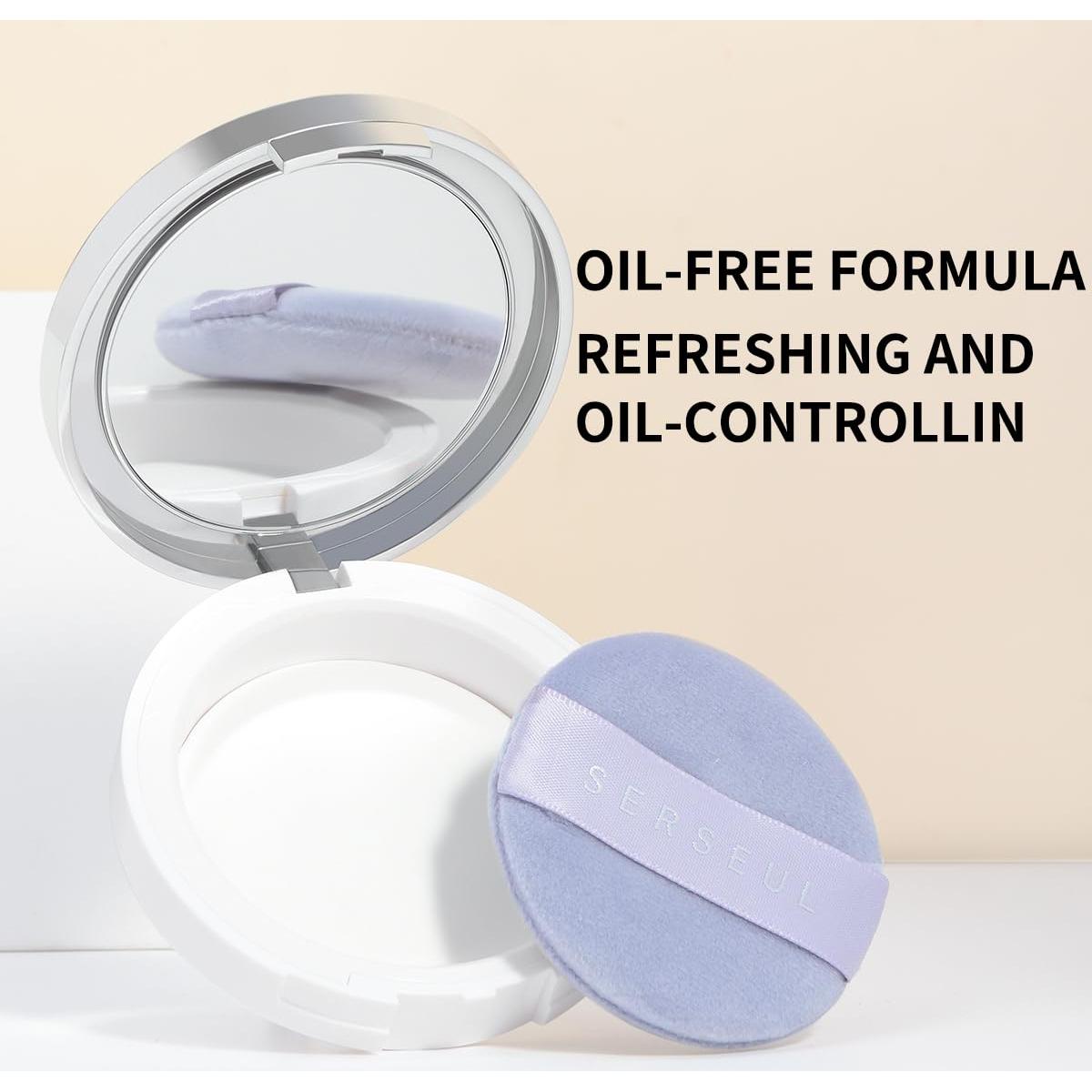 Polvo Compacto Translúcido SERSEUL Control de Aceite 91g