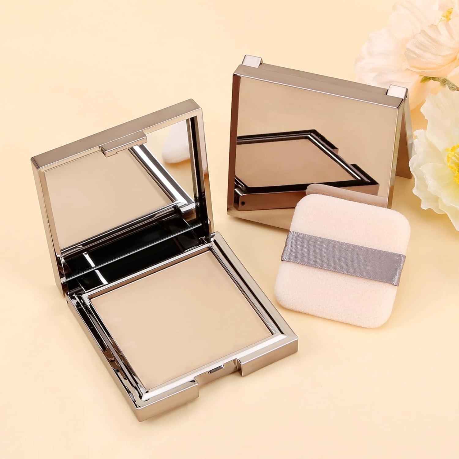 Polvo Compacto Mate Boobeen 02# Natural - Fijador de Maquillaje