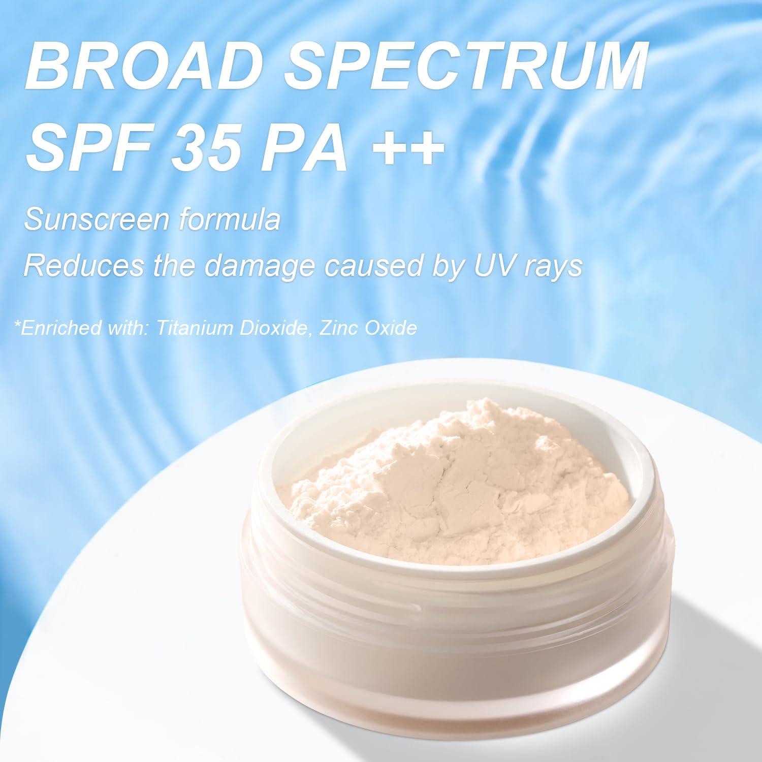 Polvo Fijador Mineral Scarman SPF 35 40.8g Translúcido