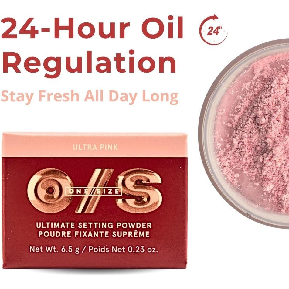 Polvo Fijador Difuminador Definitivo Tamaño Único Patrick Starrr - Rosa Ultra