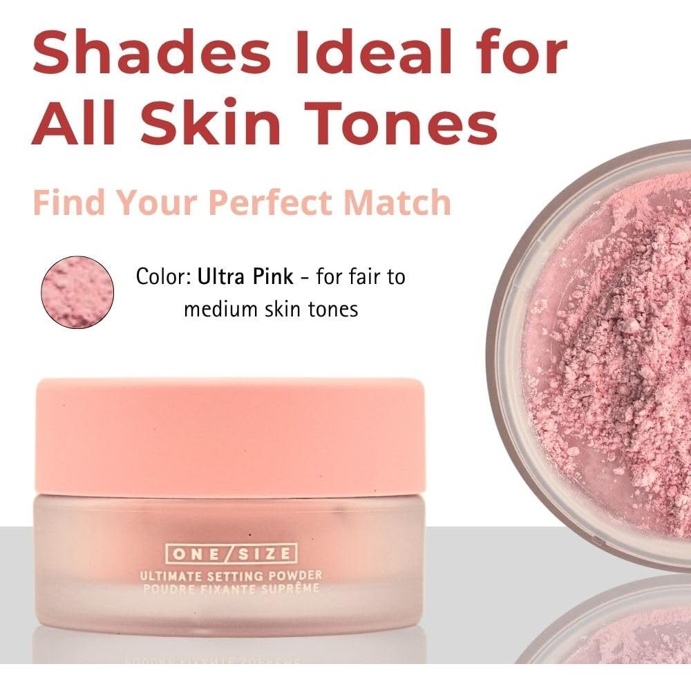 Polvo Fijador Difuminador Definitivo Tamaño Único Patrick Starrr - Rosa Ultra