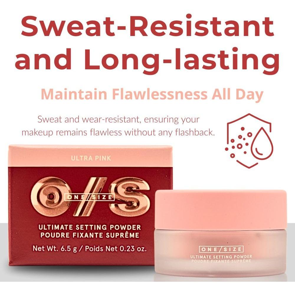 Polvo Fijador Difuminador Definitivo Tamaño Único Patrick Starrr - Rosa Ultra