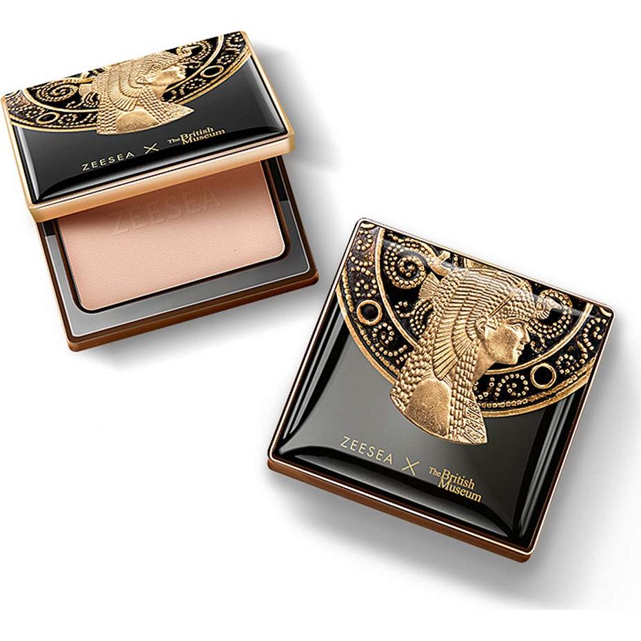 Polvo Compacto ZEESEA Egipto #01 Marfil 87g Larga Duración
