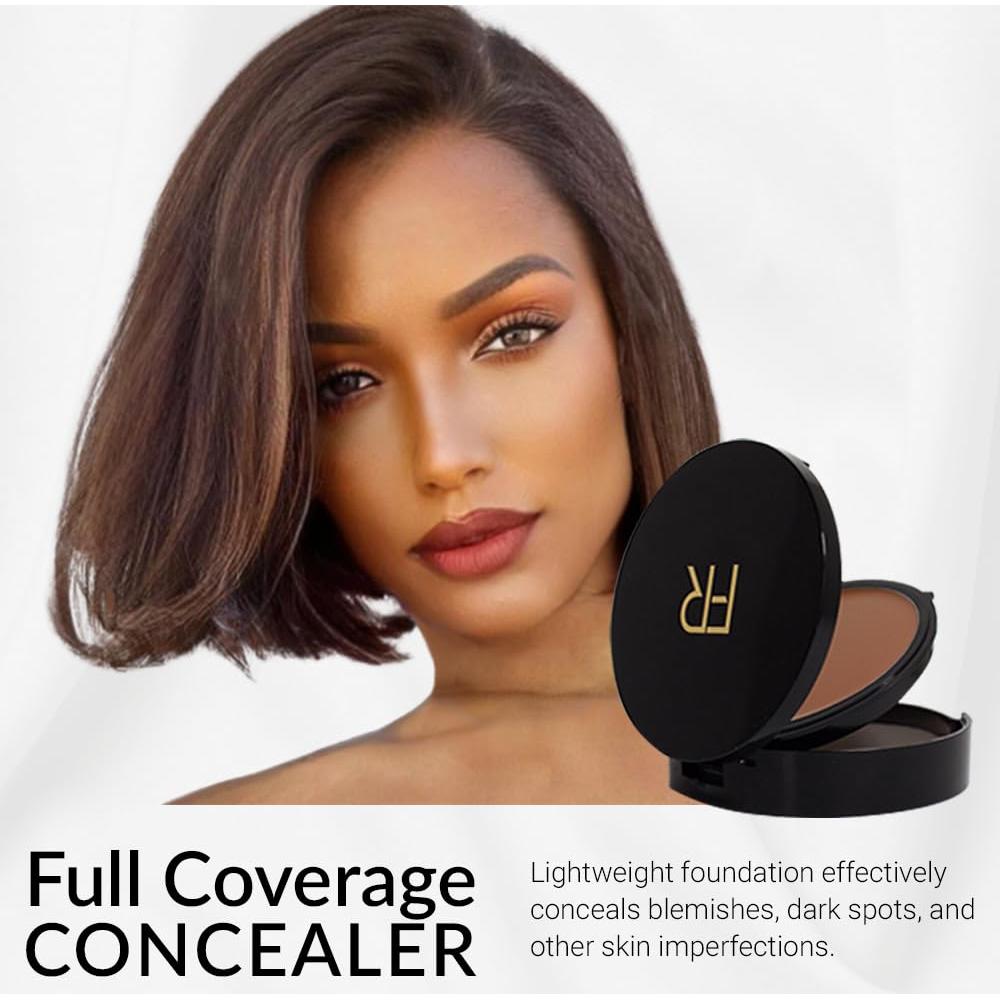 Base en Crema a Polvo Flori Roberts 8.5g - Cobertura Total Bronceado