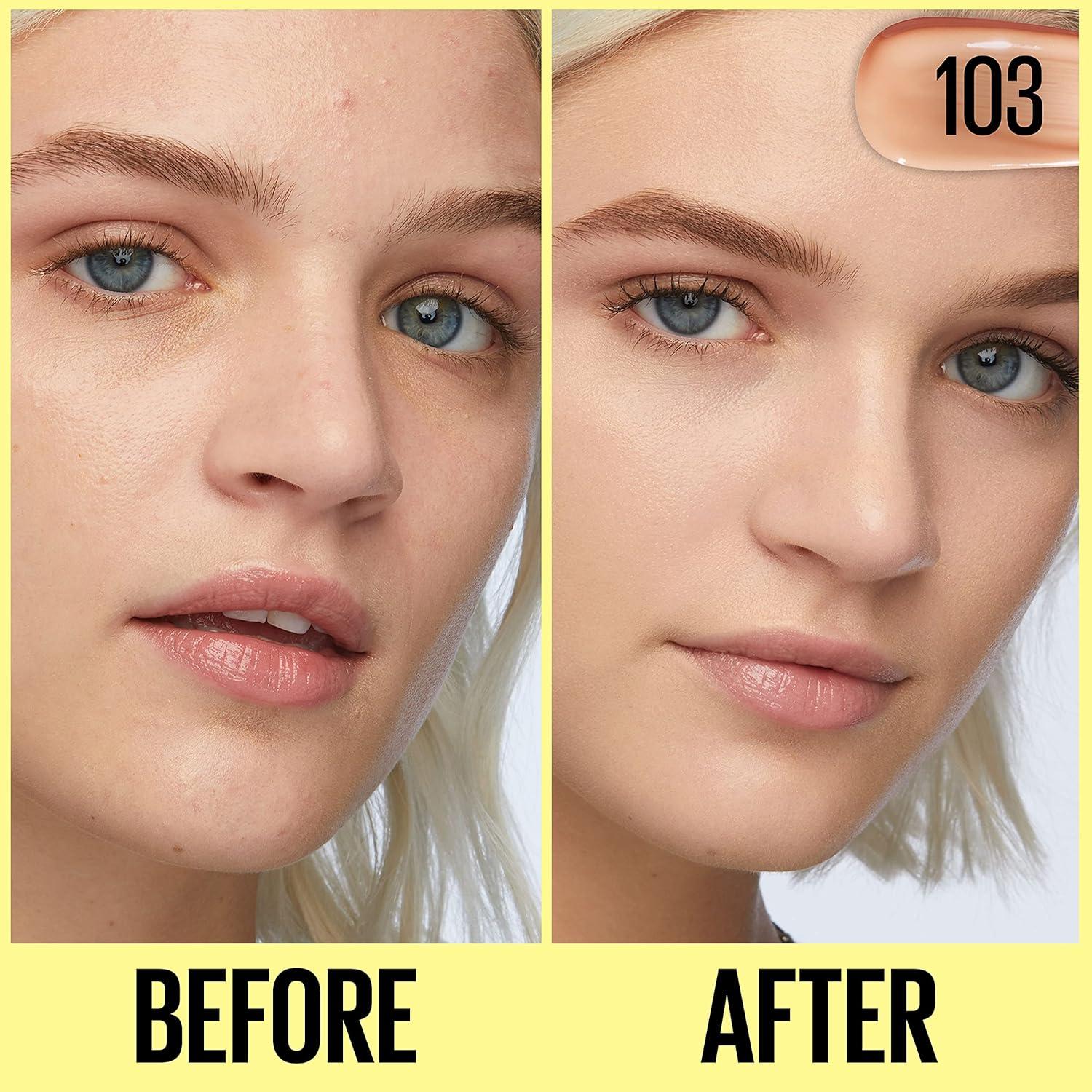 Maybelline Fit Me Tinte Hidratante 29.57 ml Color 103