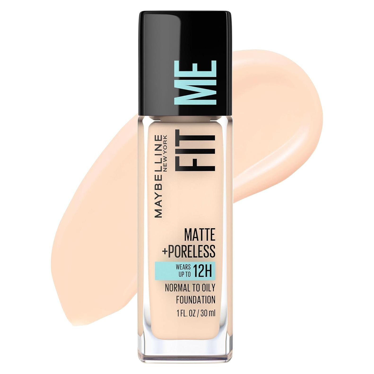 Base Mate Maybelline Fit Me 29.57ml Marfil Claro Piel Grasa