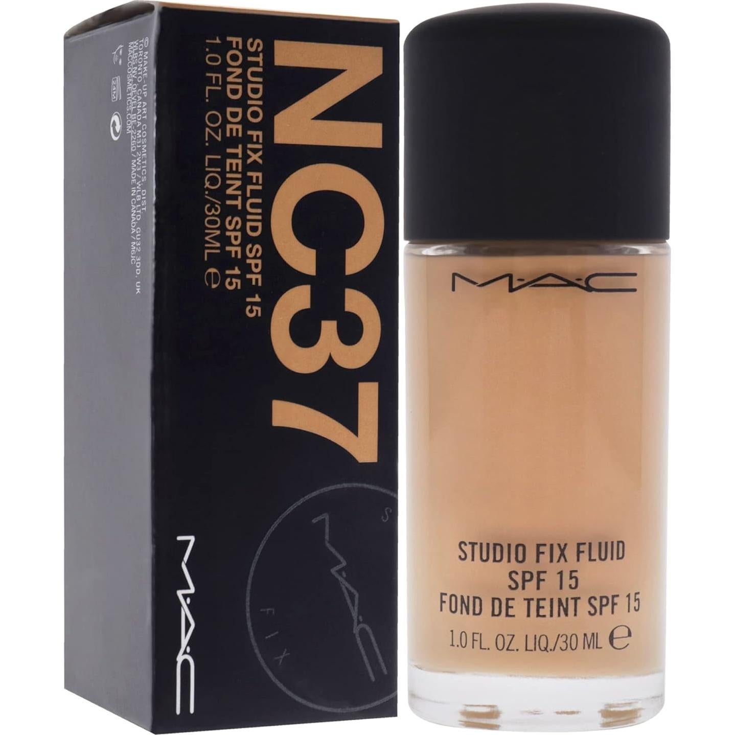 Base de Maquillaje MAC Studio Fix Fluid SPF 15 NC37 28.35g