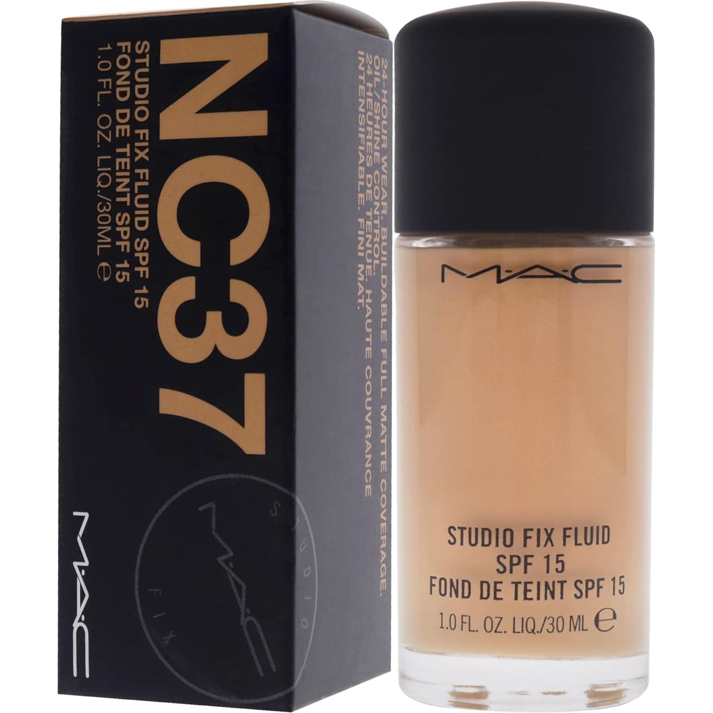 Base de Maquillaje MAC Studio Fix Fluid SPF 15 NC37 28.35g