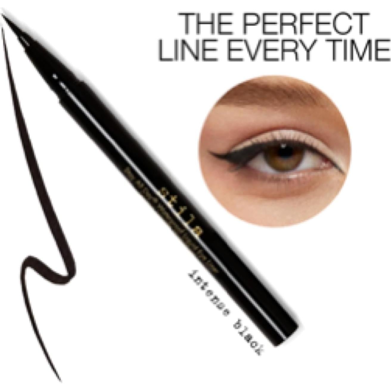 Delineador de Ojos Líquido Impermeable Stila Negro Intenso