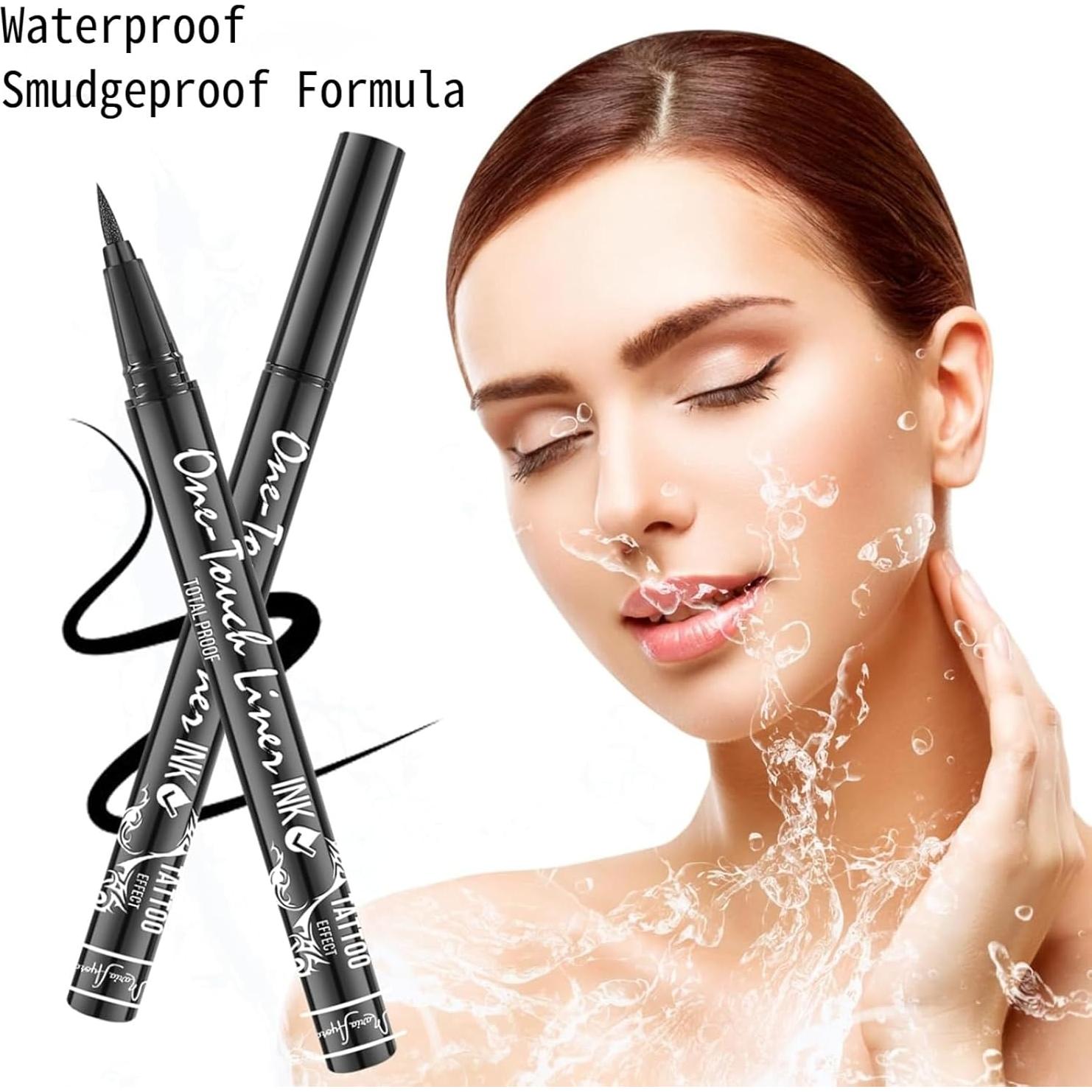 Paquete Triple de Eyeliner Líquido Hipoalergénico MARIA AYORA - Negro Clásico