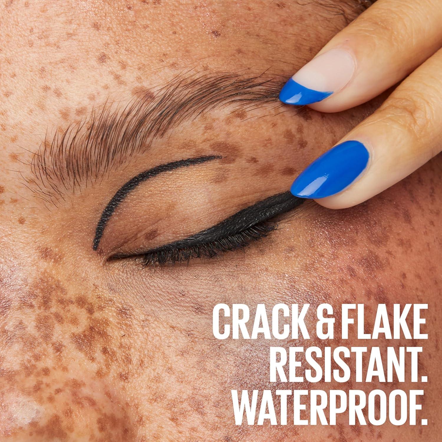 Delineador Líquido a Prueba de Agua Maybelline Trazado Negro 1.7g