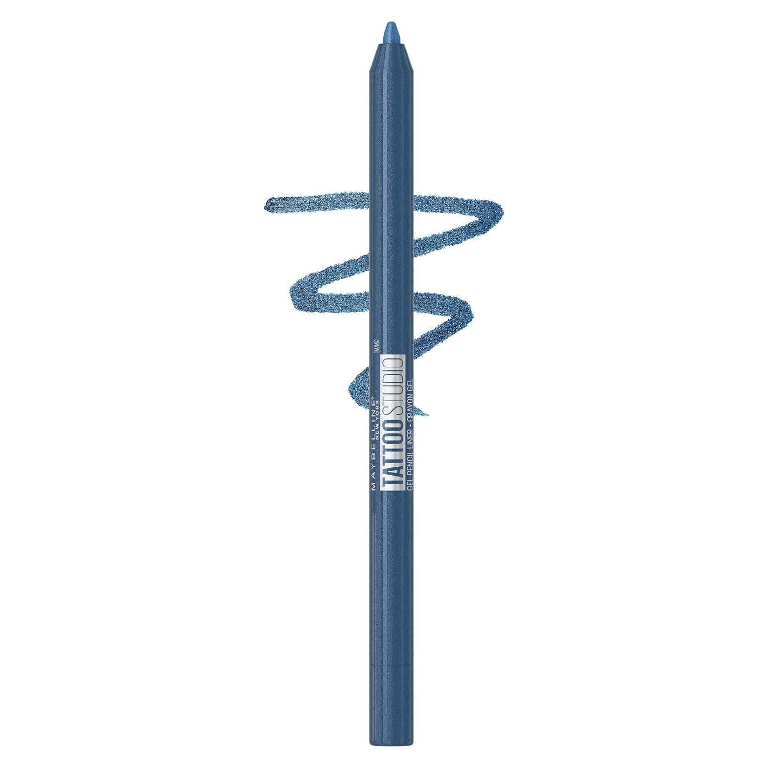 Delineador afilable Maybelline Tattoo Studio Navy Bling 1.13g
