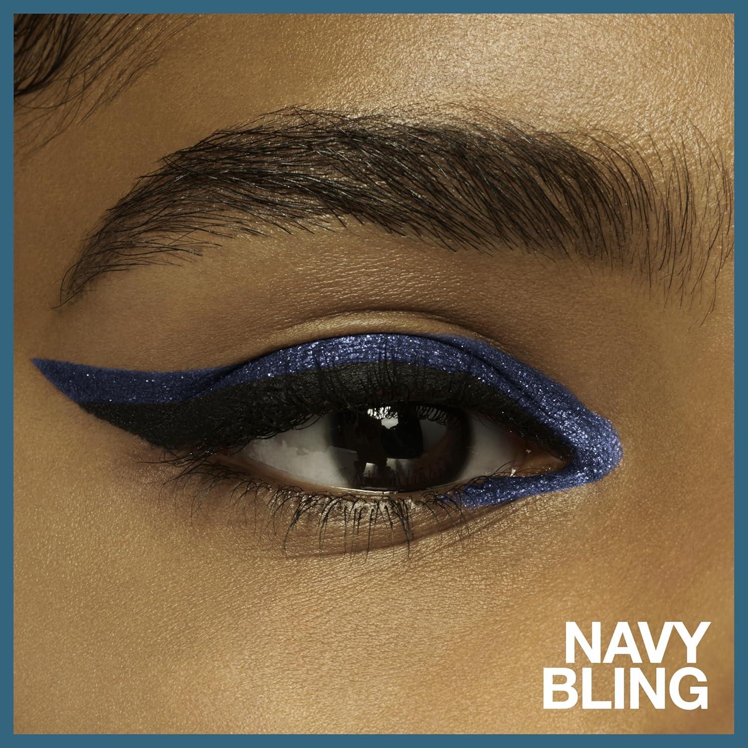 Delineador afilable Maybelline Tattoo Studio Navy Bling 1.13g