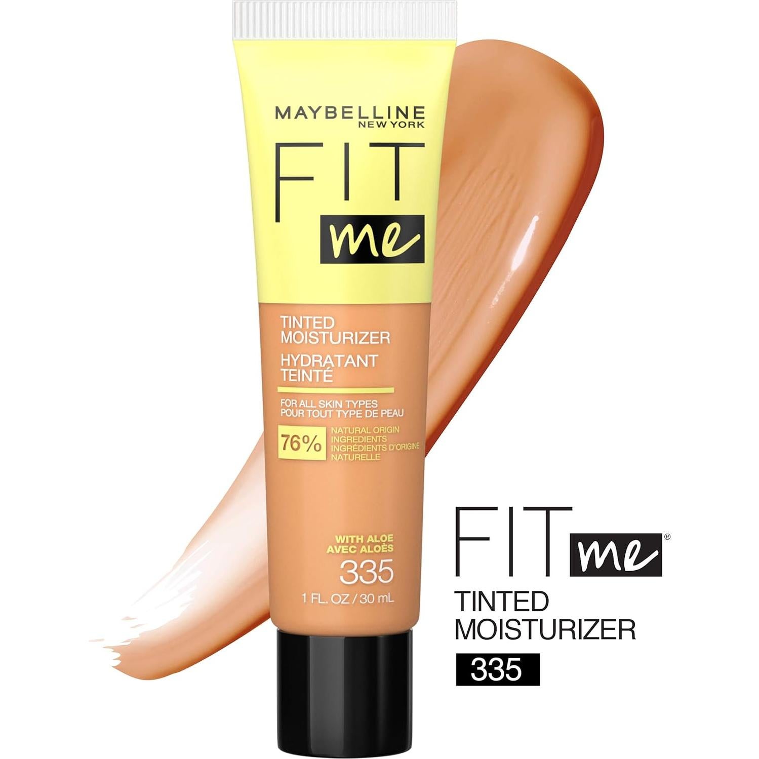 Maybelline Fit Me Tinte Hidratante 335 - Cobertura Natural 30ml
